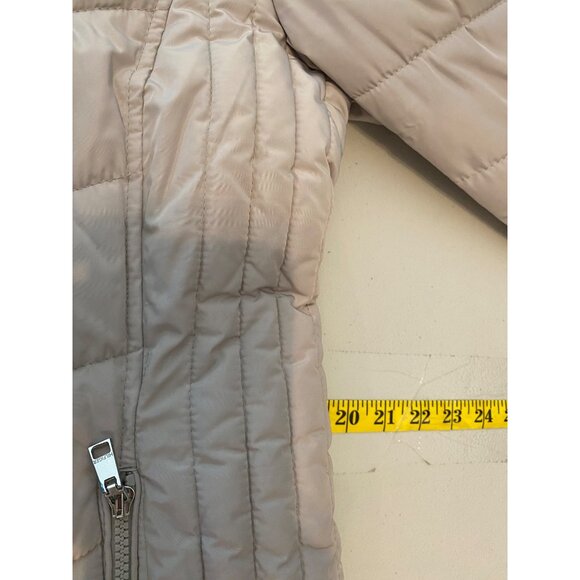 Tommy Hilfiger Quilted Winterwith Hood Puffer Coat Medium - Picture 11 of 13